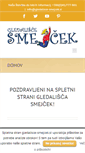 Mobile Screenshot of gledalisce-smejcek.si